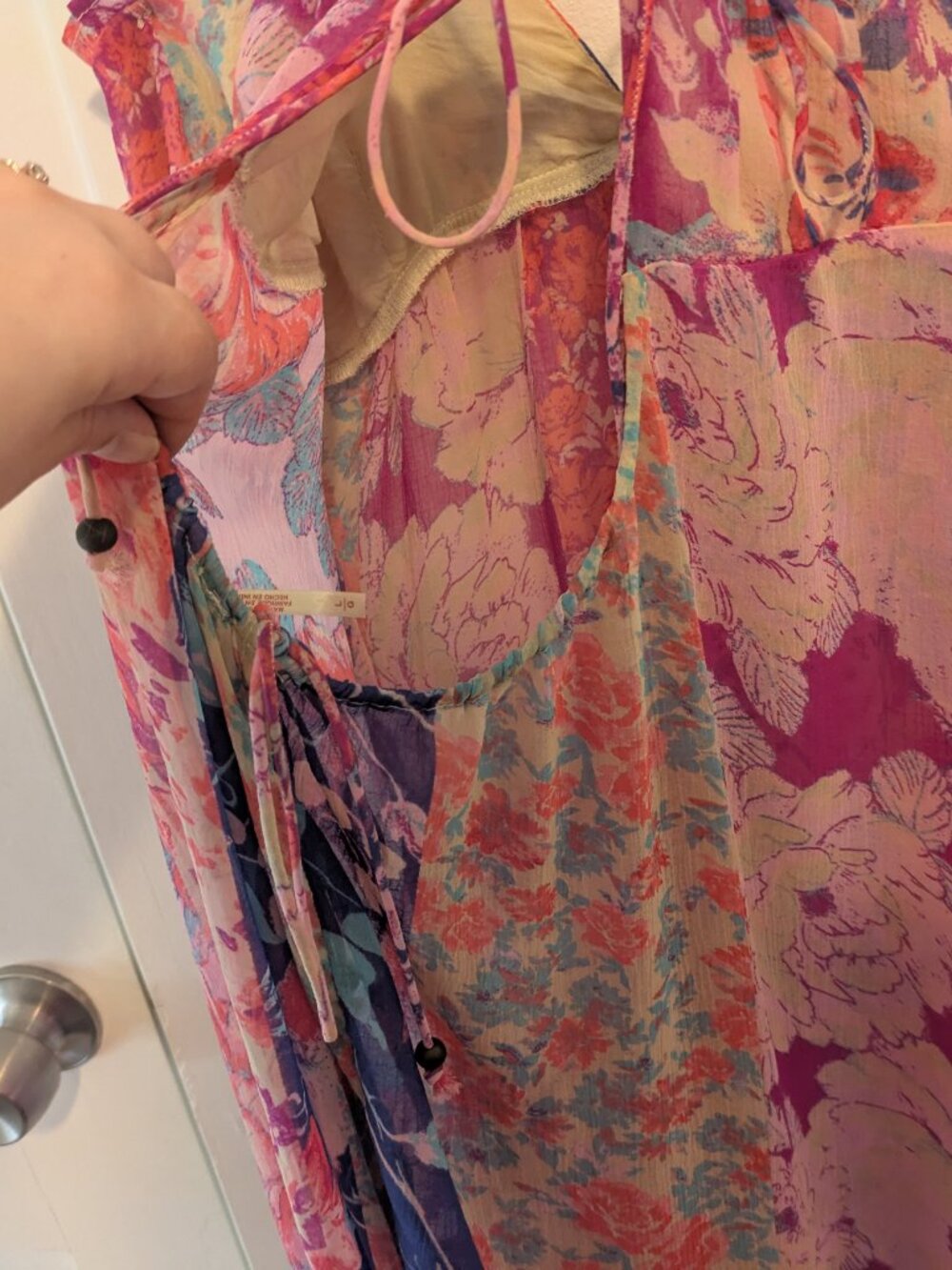 Free People Pink All The Pretty Things Tunic Slip Dress - Picture 12 of 16